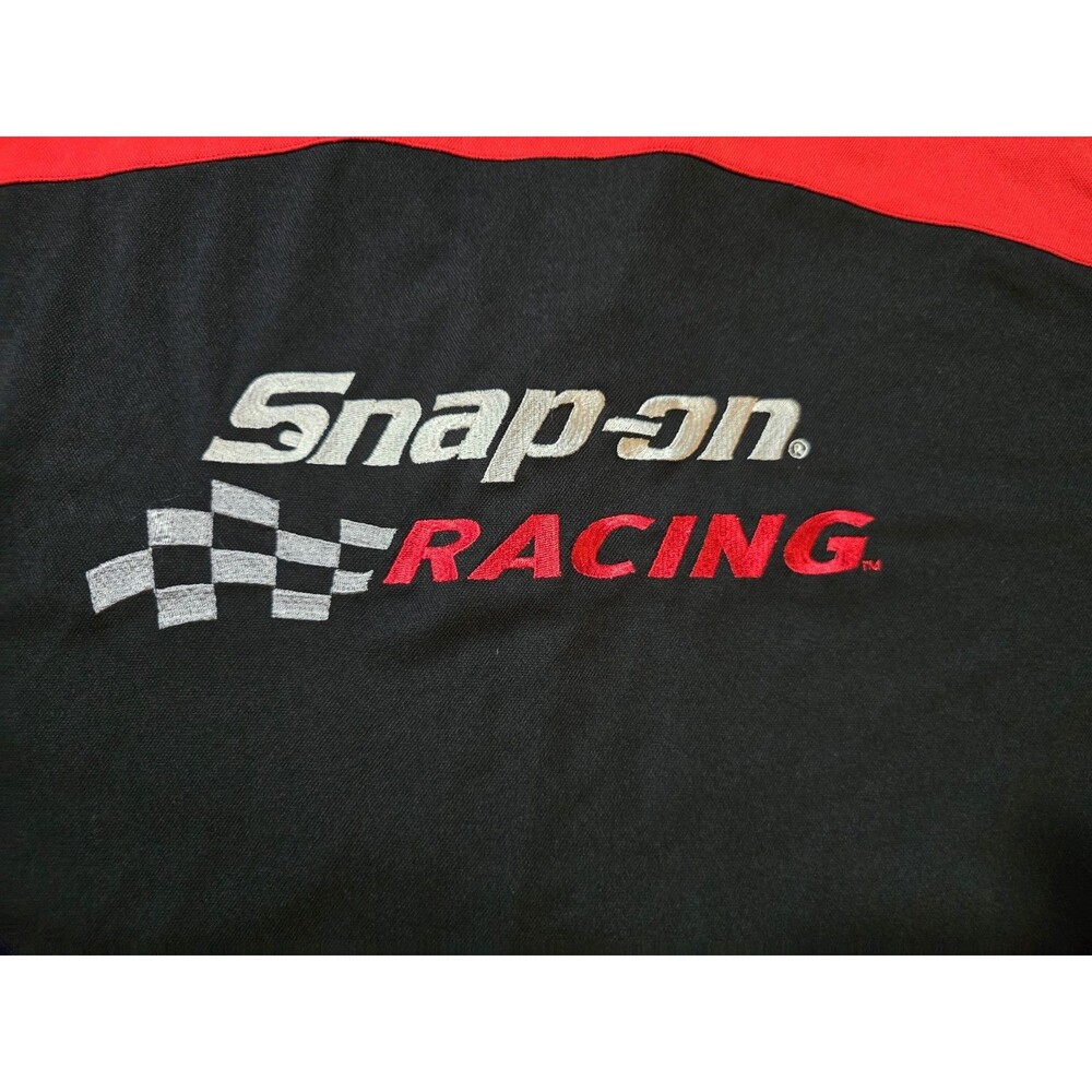 Snap On Racing Polo Mens XL Tools,  Automotive Short Sleeve Embroidered Logo Euc
